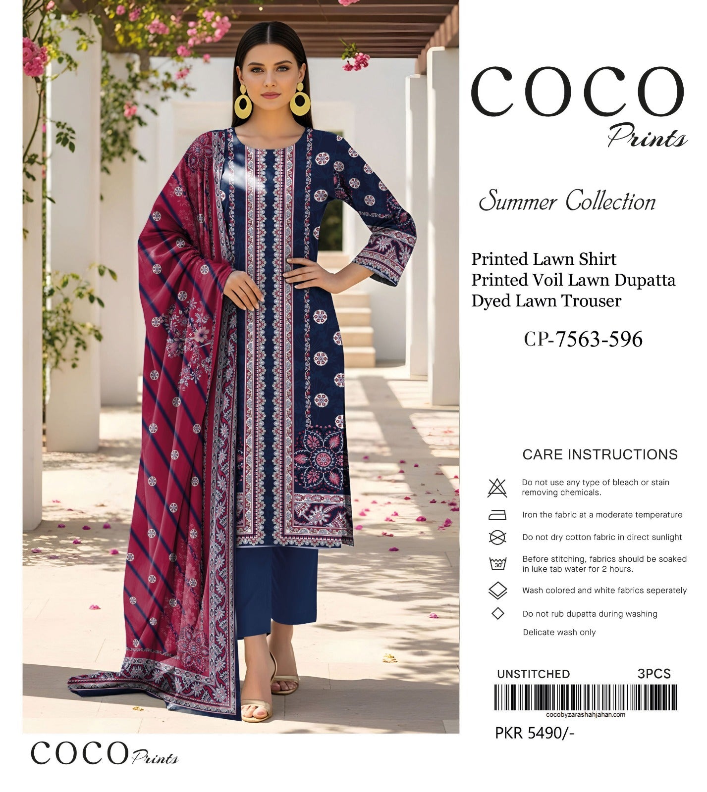 Premium Lawn 3 pices