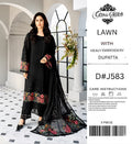 Lawn with  Embroidered -3Pc